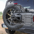 RLS - Spare Tire Relocation Bracket (Up to 37 Tire) Fits Jeep JL Wrangler 2018-2024