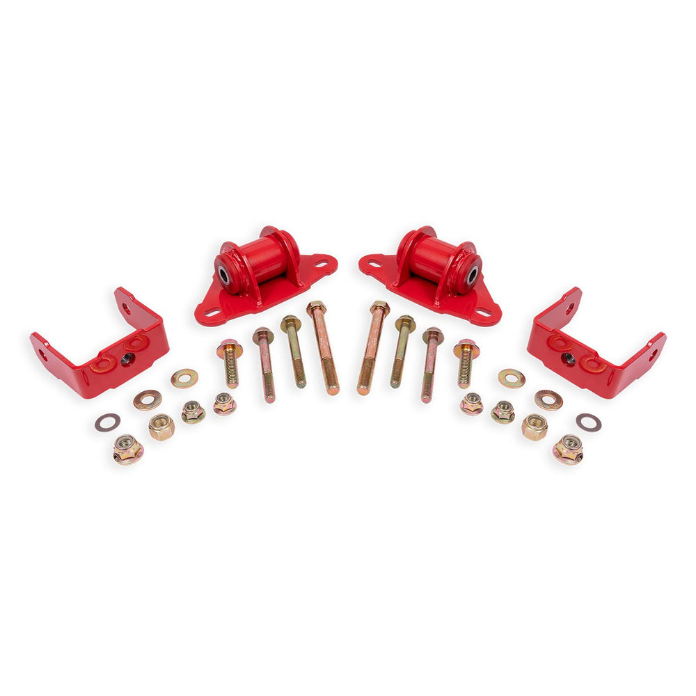 BMR 14-19 Chevrolet Corvette C7 Polyurethane Transmission/Differential Mount - Black Hammertone