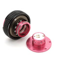 NRG Quick Release Kit - Pyramid Edition - Pink Body / Black Pyramid Ring
