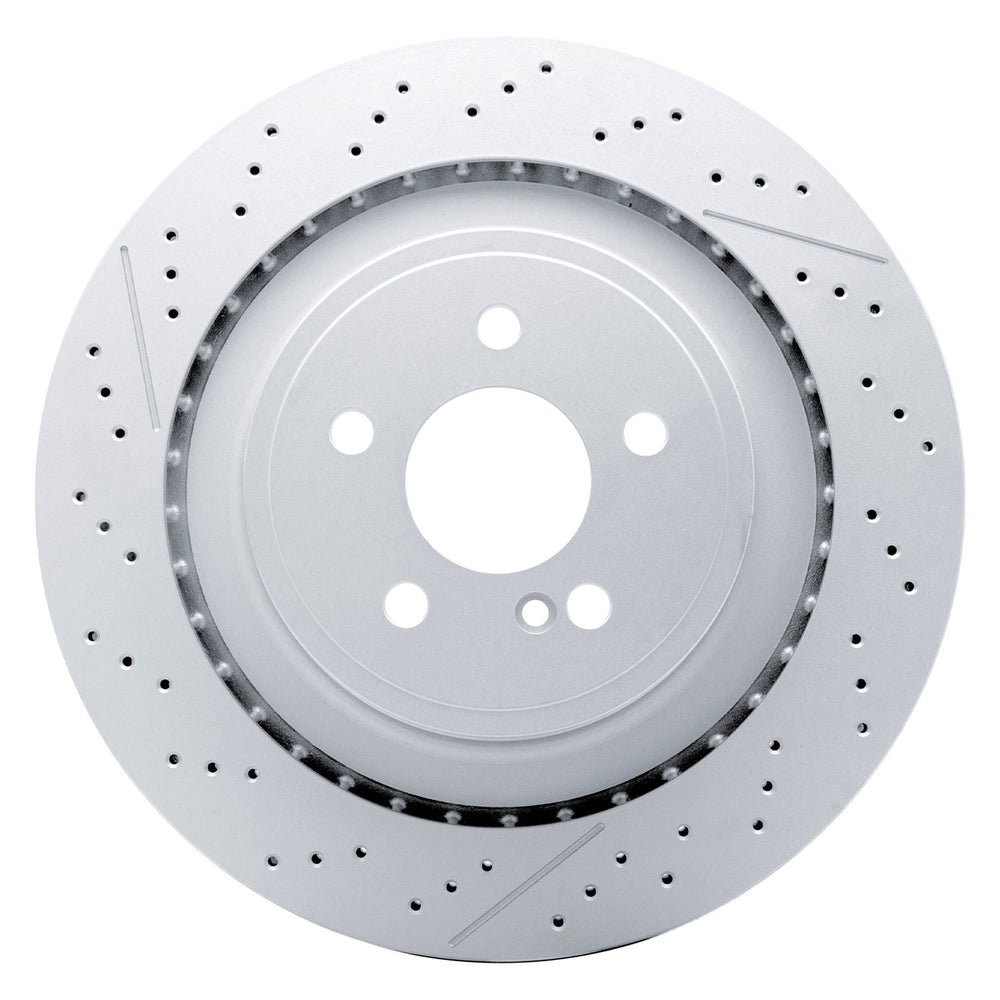 DFC 10-18 Mercedes-Benz E63 AMG S Rear Drilled and Slotted Hi-Carbon Alloy Geomet Coated Rotor