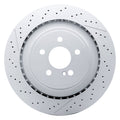 DFC 10-18 Mercedes-Benz E63 AMG S Rear Drilled and Slotted Hi-Carbon Alloy Geomet Coated Rotor