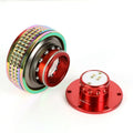 NRG Quick Release Kit - Pyramid Edition - Red Body / Neochrome Pyramid Ring