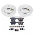 Power Stop 05-08 Jaguar X-Type Rear Z23 Evolution Sport Coated Brake Kit