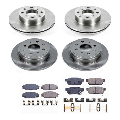 Power Stop 88-90 Honda Prelude Front & Rear Autospecialty Brake Kit
