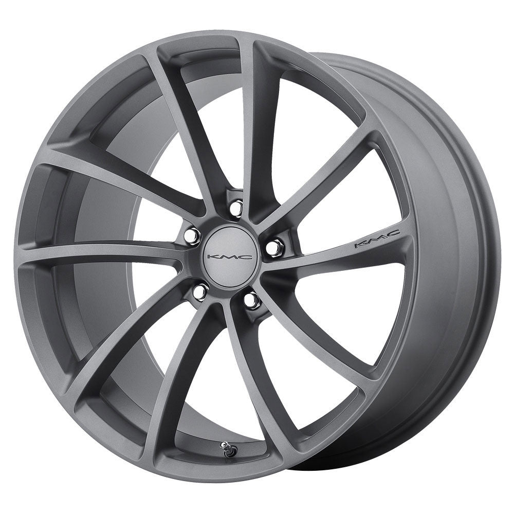 KM691 SPIN GUN METAL 19 X 9.5 5X120 6.63 b/s 35 o/s