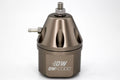 DeatschWerks DWR2000 Carburetor 3-20PSI Adjustable Fuel Pressure Regulator - Titanium