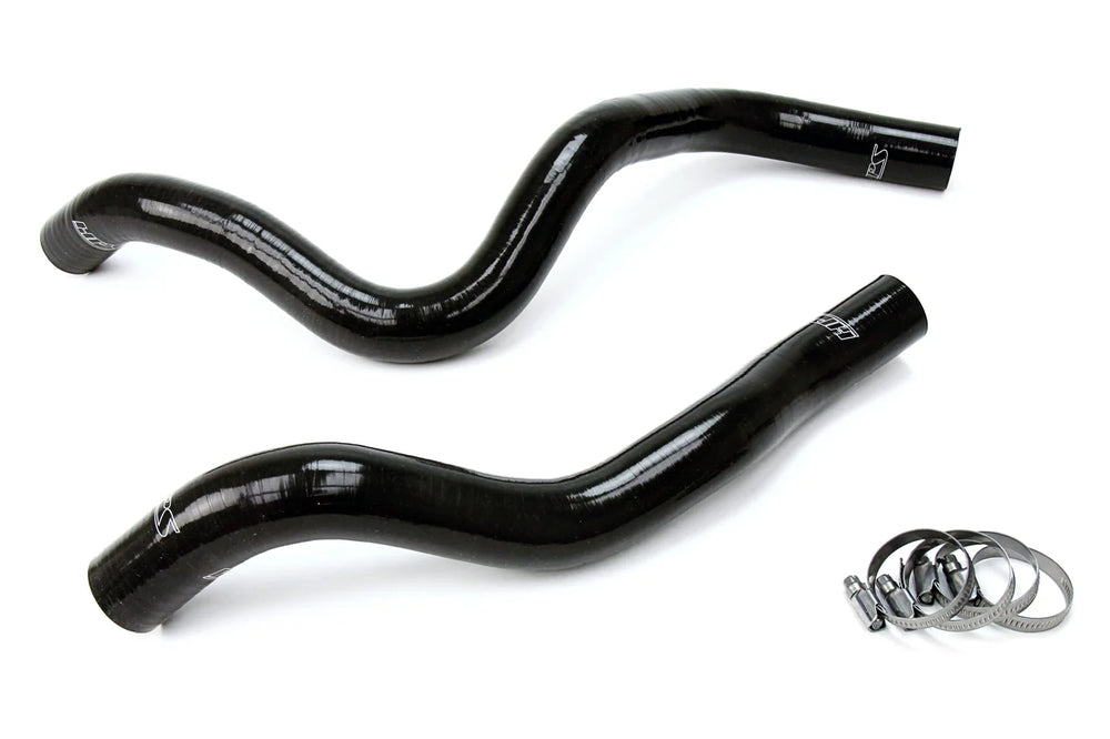 HPS Performance Black Reinforced Silicone Radiator Hose Kit Coolant for Honda 17-18 Ridgeline 3.5L V6