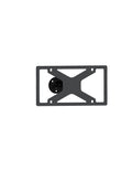 Road Armor 07-18 Jeep Wrangler JK Stealth Rear Tire Carrier License Plate Mount - Tex Blk