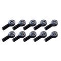 Rod End Alum RH Male Blk 1/2ID x 5/8 Thread 10pk