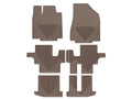 WeatherTech 13+ Infiniti JX Front/Rear/and Rear Rubber Mats - Tan