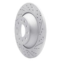DFC 05-11 Audi A6 Quattro Rear Right Drilled & Slotted Geoperformance Rotor