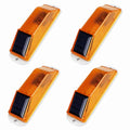POWER BEAM AMBER LENSPERMANENT MOUNTCOMMERCIAL ROTATING WARNING LIGHT