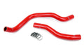 HPS Performance Red Reinforced Silicone Radiator Hose Kit Coolant for Honda 03-07 Accord 3.0L V6