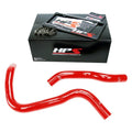 HPS Performance Red Reinforced Silicone Radiator Hose Kit Coolant for Honda 03-07 Accord 3.0L V6