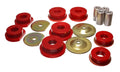 Energy Suspension 2015 Ford Mustang (Exc Cobra) Red Subframe Bushing Set