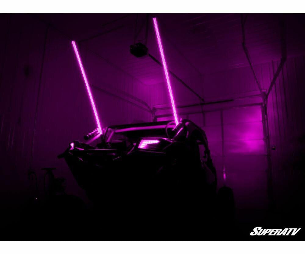 DragonFire Racing 6 Ft Smokey Black Led Whip