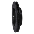 R1 91-94 Toyota Previa Front Left Drilled & Slotted Black Brake Rotor