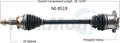 NEW CV AXLE