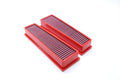 BMC 2009+ BMW X5 (E70) M 4.4 V8 Replacement Panel Air Filters (Full Kit)