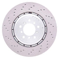 DFC 08-13 BMW M3 Left Front Drilled Brake Rotor