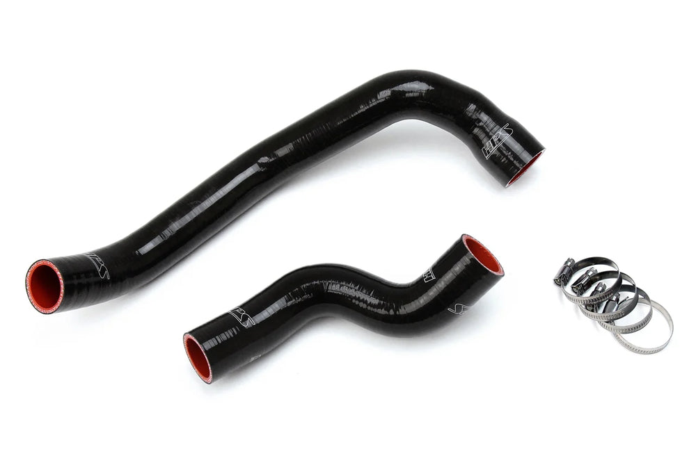 HPS Performance Black Reinforced Silicone Radiator Hose Kit Coolant for Nissan 89-94 Skyline GTR R32 RB26DETT Twin Turbo