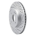 R1 11-15 Mazda 2 (USA/Canada) Front Right Drilled & Slotted Geoperformance Rotor