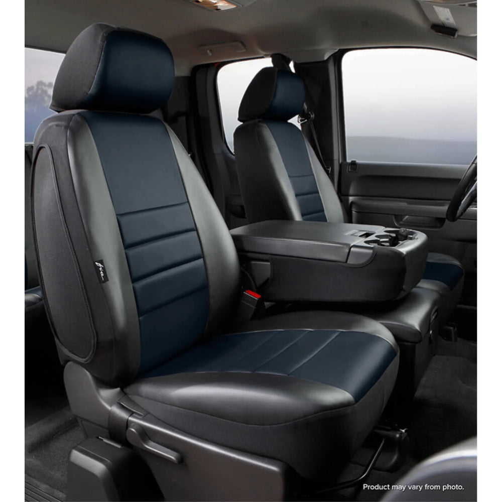 19C SILVERADO/SIERRA 1500/2500/3500 SEAT PROTECTOR FRONT BUCKET SEAT COVER BLACK