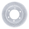 DFC 95-04 Toyota 4Runner Front Left Drilled & Slotted Geoperformance Rotor