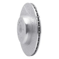 R1 16-25 BMW 330e xDrive Rear Right Drilled & Slotted Silver Brake Rotor