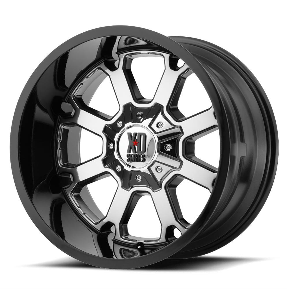 XD825 20X9 6X135/5.5 PVD G-BLK LIP 18MM