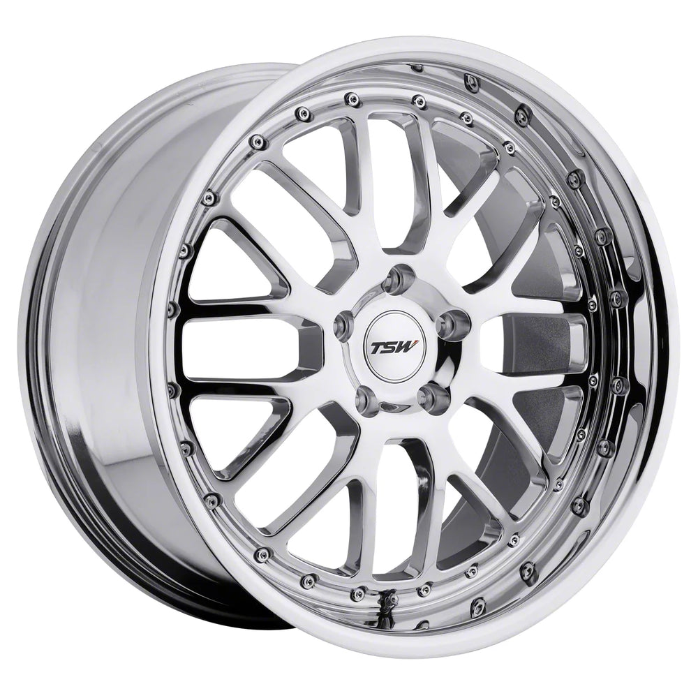 TSW Alloy Wheels chrome auto part