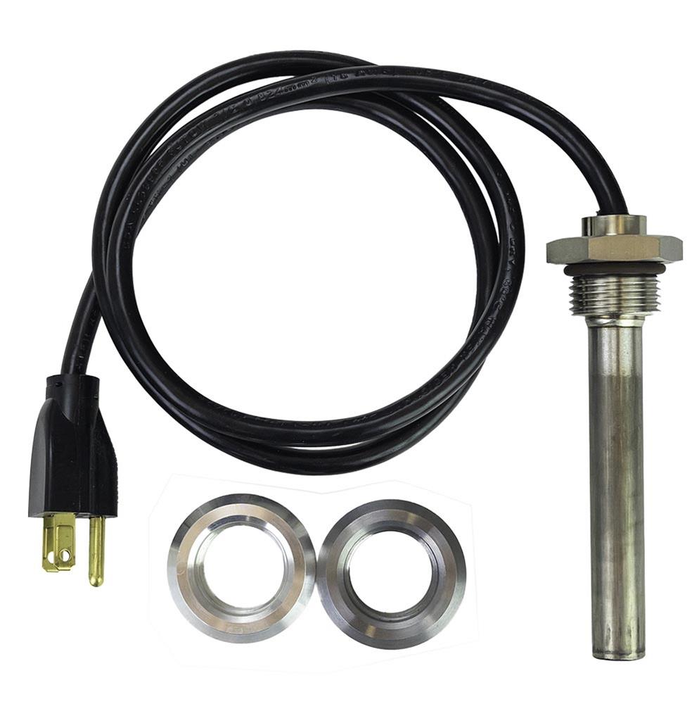 Moroso -12AN Fitting Self Contained Oil Pre-Heater