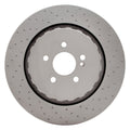 R1 07-14 Mercedes-Benz CL65 AMG Rear Dimpled GeoSPEC Coated Rotor