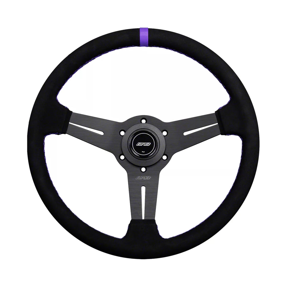 Alcantara Race Wheel (Compact) - Grey