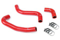 HPS Performance Red Reinforced Silicone Radiator Hose Kit Coolant for Scion 04-07 xB