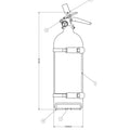 Fire Extinguisher AFFF Hand Held 1.75 Liter