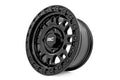 Rough Country Rough Country 82 Series Wheel UTV Semi Gloss Black 15x7 4x156 10mm 82150730
