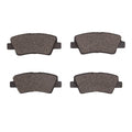 DFC 09-17 Hyundai Sonata Rear Geospec Rotors with 5000 Advanced Brake Pads w/Hardware
