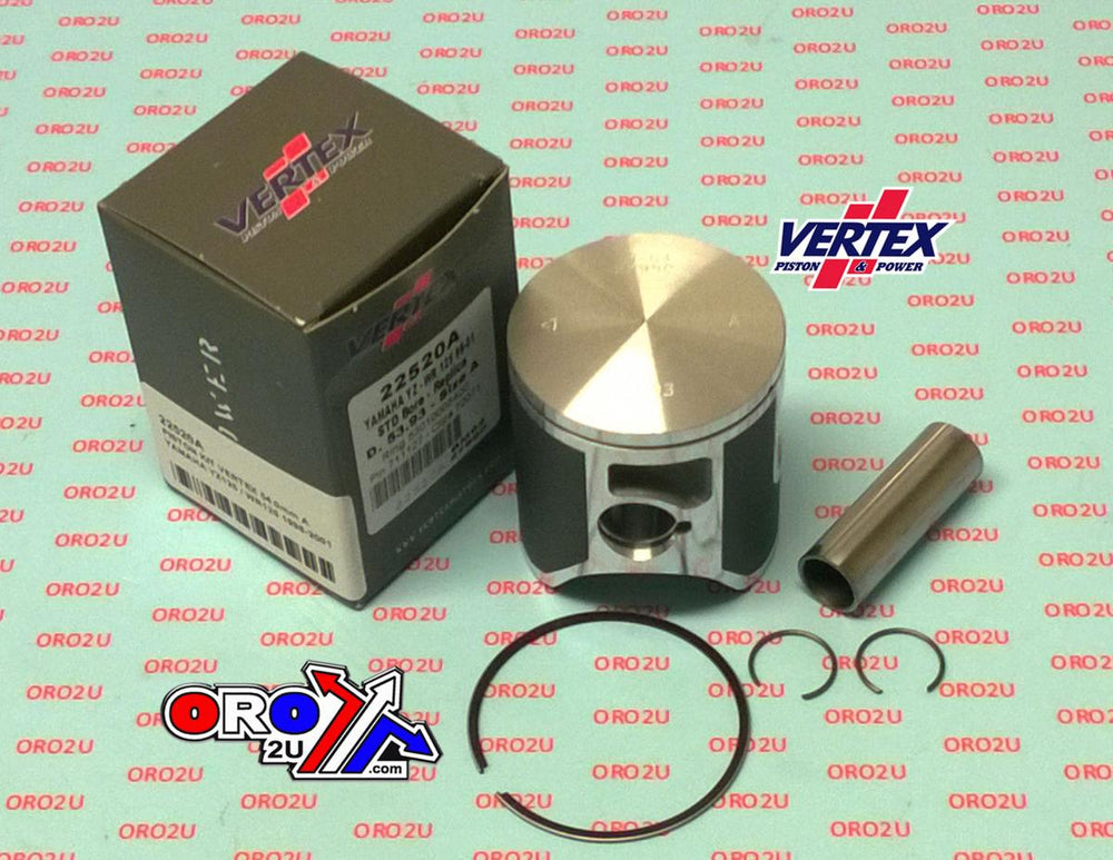 Vertex Piston 98-01 Yamaha YZ 125 125cc Cast Replica Piston Kit