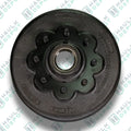 DRUM 8K 12.25 86.5 25520/02420 5/818 PRESS IN STUDS (BLACK) RAW