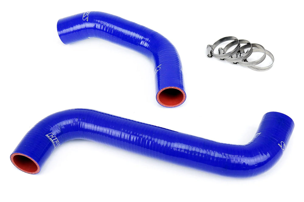 HPS Performance Blue Reinforced Silicone Radiator Hose Kit Coolant for Subaru 08-17 WRX / STI