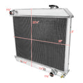 63-66 GMC RADIATOR- 3 COR