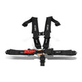 NRG SFI 16.1 5PT 3in Seat Belt Harness / Latch Link - Black