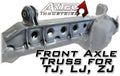 Artec Industries 93-06 Jeep Wrangler TJ Lj D30 Front Axle Truss