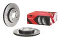 Brembo 07-15 Mini Cooper Front Premium Xtra Cross Drilled UV Coated Rotor