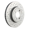 Brembo 07-15 Mini Cooper Front Premium Xtra Cross Drilled UV Coated Rotor