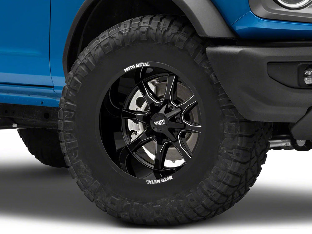 MO970 17X8 6X135/5.5 G-BLK MILL SPK