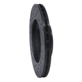 R1 87-89 Dodge Raider Front Right Drilled & Slotted Black Brake Rotor