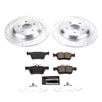 Power Stop 21-22 Ford Bronco Sport Rear Z23 Evolution Brake Kit