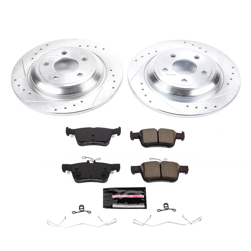 Power Stop 21-22 Ford Bronco Sport Rear Z23 Evolution Brake Kit